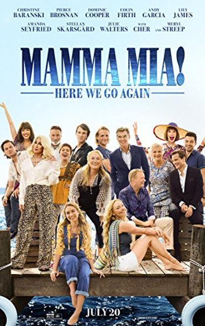 Mamma Mia Here We Go Again Poster 11x17 inch Movie Poster