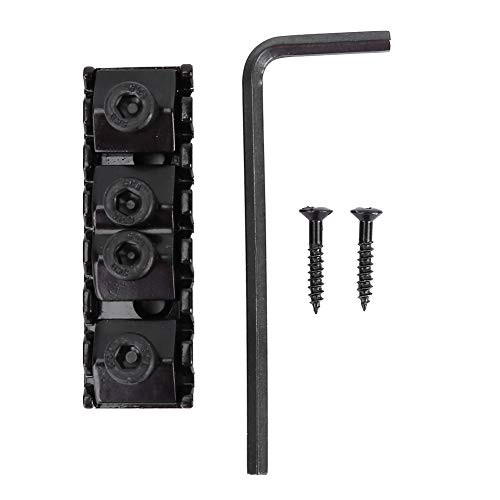 Cocosity Durable Electric Guitar Locking Nut 7-String Locking Nut for 7-Sting Electric Guitar Gift
