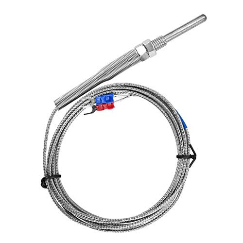 Thermocouple WireThread Type K Thermocouple Probe Temperature Sensor Wire -M80-400? 30mm--2M-