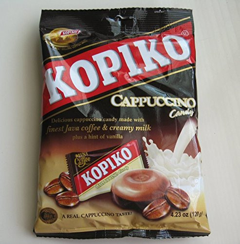 Kopiko Cappuccino Candy 120g -4.23 Oz-