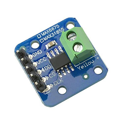 MAX31855 K Type Thermocouple Temperature Sensor Module -200℃ to plus1350℃ Out L Rodalind