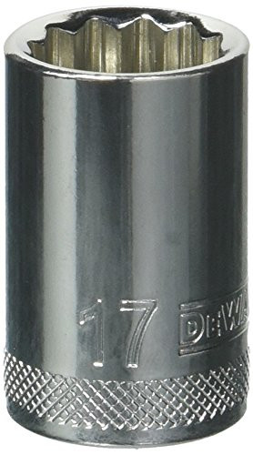 DEWALT DWMT74574OSP 12 Point 1-2" Drive Socket 17MM