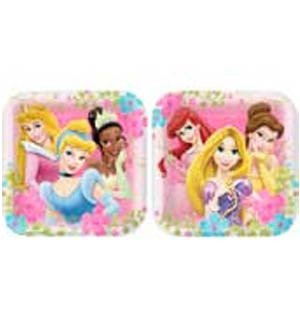 Hallmark Disney Princess Plate -L- 8ct -Contains 2 Manufacturer Retail Unit-s- Per SKU 1DPB3726