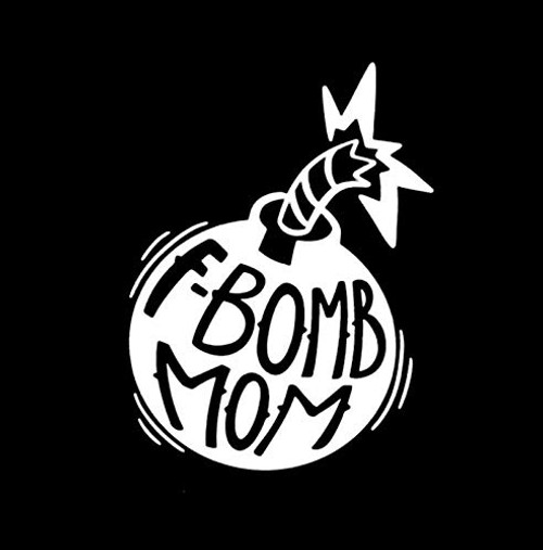 F Bomb Mom MKR Decal Vinyl Sticker Cars Trucks Vans Walls LaptopWhite5.5 x 4.1 inMKR1554 F Bomb Mom MKR Decal Vinyl Sticker Cars Trucks Vans Walls LaptopWhite5.5 x 4.1 inMKR1554