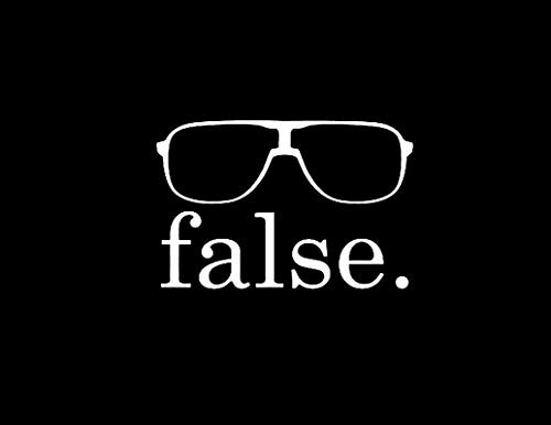 Legacy Innovations False Dwight Glasses The Office LLI  Decal Vinyl Sticker  Cars Trucks Vans Walls Laptop  White  5.5 x 3.6 in  LLI2001