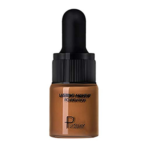 Tuuu Long-Lasting Waterproof Liquid Foundation Concealer Travel Size Block Defect Oil Control Moisturizing Face Makeup Foundation Cream -R-