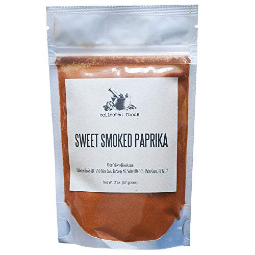 Collected Foods Smoked Paprika Powder- Spanish Smokey Umami flavor - 2 oz