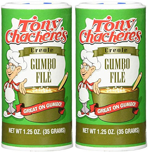 Tony Chachere's Creole Gumbo File' - 1.25 oz Pack of 2 Tony Chachere's Creole Gumbo File' - 1.25 oz Pack of 2
