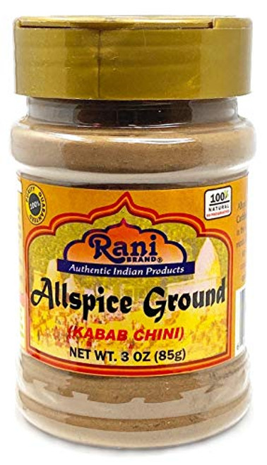 Rani All Spice Ground Powder Spice 3oz -85g- ~ All Natural Vegan Gluten Friendly NON-GMO Rani All Spice Ground Powder Spice 3oz -85g- ~ All Natural Vegan Gluten Friendly NON-GMO