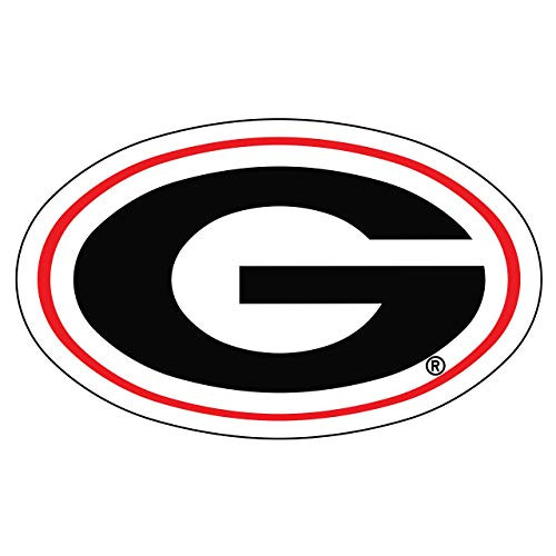 Craftique Georgia Bulldogs Magnet -Oval G Magnet -3"6"10"12"18"- 6 in-