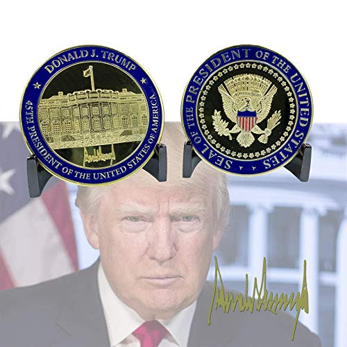 G-023 45th President Donald J. Trump Challenge Coin White House POTUS MAGA