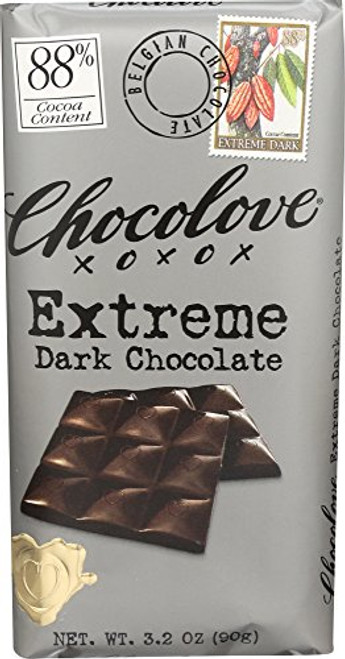 Chocolove Extreme Dark Chocolate 88 percent 3.2 oz