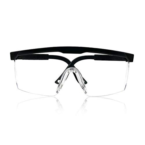 Pobotou Safety GogglesOver Glasses Eyes Protection Goggles Protective Eyewear Safety Goggles Clear Anti-fog-Anti-Scratch Safety Glasses over Glasses -Black- Pobotou Safety GogglesOver Glasses Eyes Protection Goggles Protective Eyewear Safety Goggles Clear Anti-fog-Anti-Scratch Safety Glasses over Glasses -Black-