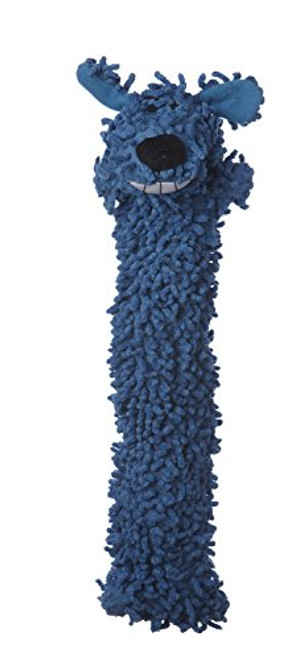 Multipet 66136 Loofa 'Floppy' Plush Dog Toy 18" Blue