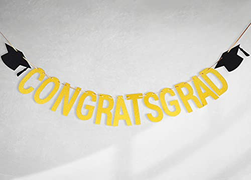 LuluPlus Graduation Banner 2021 Glitter Graduation Banners Graduation Signs and Banners 2021 Graduation 2021 Banner Graduation Decorations 2021 Graduation Party Supplies -Gold- LuluPlus Graduation Banner 2021 Glitter Graduation Banners Graduation Signs and Banners 2021 Graduation 2021 Banner Graduation Decorations 2021 Graduation Party Supplies -Gold-