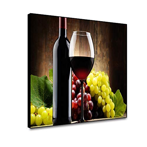 Renaiss 18x12 Inches Kitchen Wall Decor Red Wine Cups HD Modern Wine Picture Wall Art Fruit Grape Red Wine Glass Restaurant Canvas Prints Pictures Paintings for Dining Room Bar Wall Decor Unframed Renaiss 18x12 Inches Kitchen Wall Decor Red Wine Cups HD Modern Wine Picture Wall Art Fruit Grape Red Wine Glass Restaurant Canvas Prints Pictures Paintings for Dining Room Bar Wall Decor Unframed