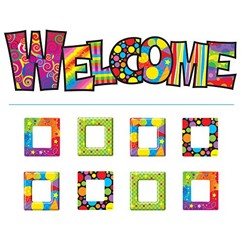 TREND enterprises, Inc. Razzle-Dazzle Welcome Bulletin Board Set