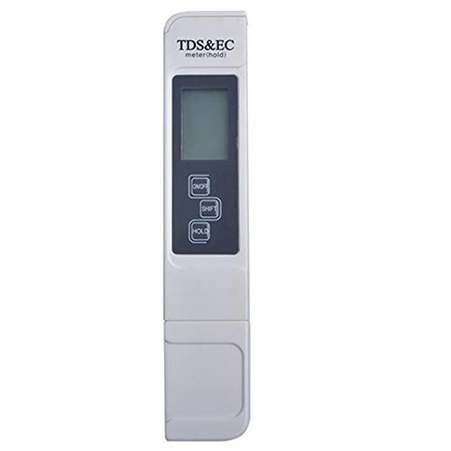 OHITEC TDS Tester 0-9999ppm 3-in-1 TDS EC  and  Temperature Meter Ultrahigh Accuracy Digital Water Quality TDS Tester for Drinking Water Aquariums and More