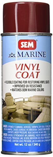 SEM M25243 Sterling Burgundy Marine Vinyl Coat - 12 oz.