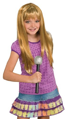 Rubies Child's Rock Diva Long Costume Wig