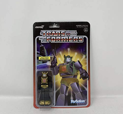 Super7 Transformers Bumblebee Exclusive Reaction Figure Super7 Transformers Bumblebee Exclusive Reaction Figure