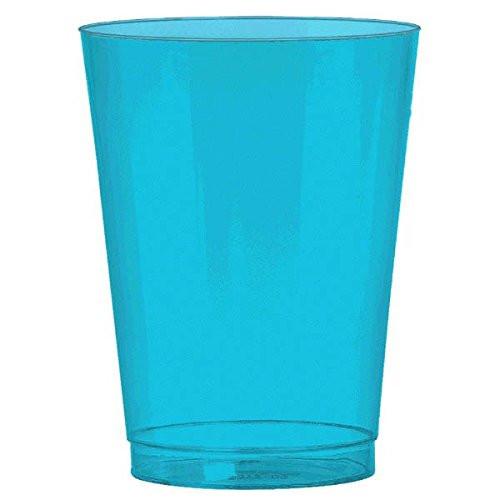 Caribbean Blue Plastic Cup Big Party Pack, 10 Oz., 72 Ct.