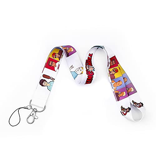 King of Hill Lanyard for Keys Keychain ID Card Badge Holder -LD-King of Hill-