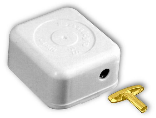 Sankyo National Artcraft Music Box Musical Movement with Key Plays O Tannenbaum -Pkg-1-