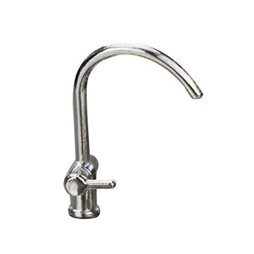 collectvoice Doll House Faucet1-12 Realistic Alloy Faucet Sink Model Miniature Doll House Kitchen Accessory E