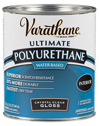 Rust-Oleum 200041H Water-Based Poleurethane 1-Quart Gloss Finish