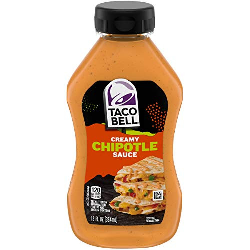 Taco Bell Mexican Taco Bell Chipotle Creamy Sauce 12oz 12 ounce
