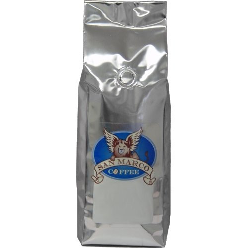 San Marco Coffee Flavored Ground Coffee, White Chocolate Brownie, 1 Pound