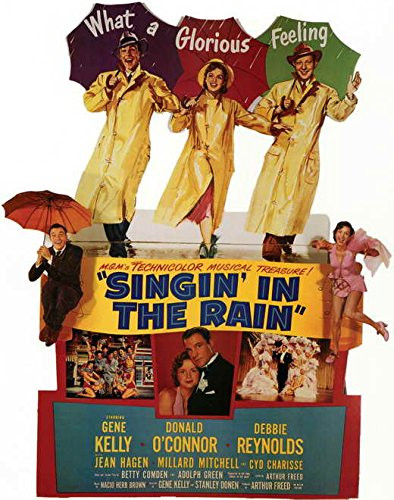 Singin' in The Rain Poster Movie -11 x 17 Inches - 28cm x 44cm- -1952- -Style E-