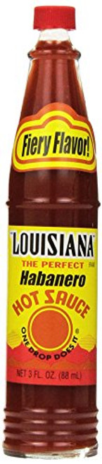LOUISIANA Habanero Hot Sauce 3oz LOUISIANA Habanero Hot Sauce 3oz