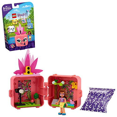 LEGO Friends Olivia's Flamingo Cube 41662 Building Kit- Includes Flamingo Toy and Mini-Doll Toy- Portable Playset Makes Great Creative Gift New 2021 -41 Pieces- LEGO Friends Olivia's Flamingo Cube 41662 Building Kit- Includes Flamingo Toy and Mini-Doll Toy- Portable Playset Makes Great Creative Gift New 2021 -41 Pieces-