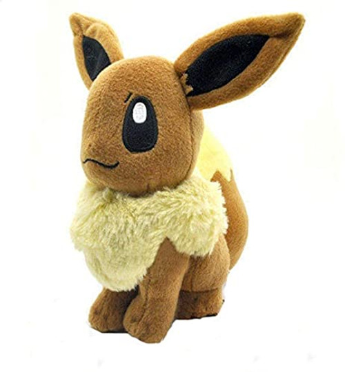 N -C Unisex Rare Soft Plush Toy Doll Cartoon Anime Pocket Monsters Stuffed Doll Animal Toy -Brown 18cm- N -C Unisex Rare Soft Plush Toy Doll Cartoon Anime Pocket Monsters Stuffed Doll Animal Toy -Brown 18cm-