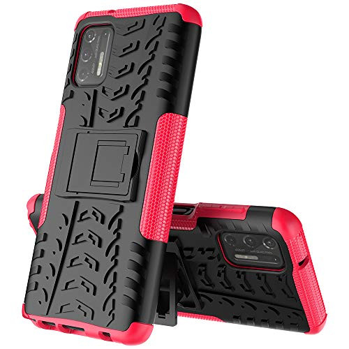 Case for Motorola Moto G Stylus 2021 -NOT for G Stylus 2020-Moto G Stylus 2021 Armor Case Dual Layer Shockproof Slim Protective with Kickstand Hard Phone Cover for Motorola Moto G Stylus 2021 Rose