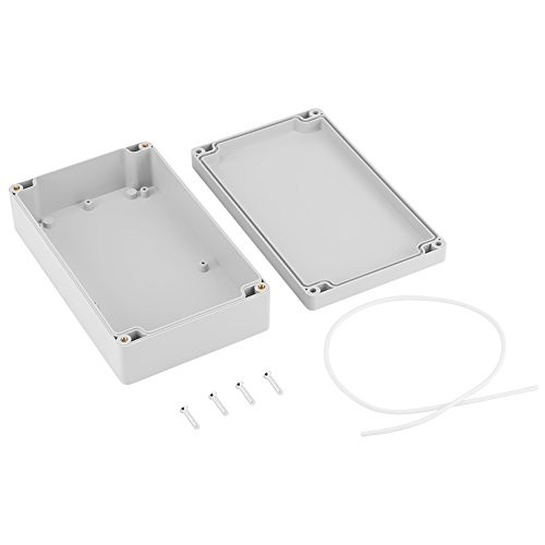 Hilitand Wiring Junction Box 20012056mm Water-Resistant Waterproof IP65 ABS Project Enclosure Case