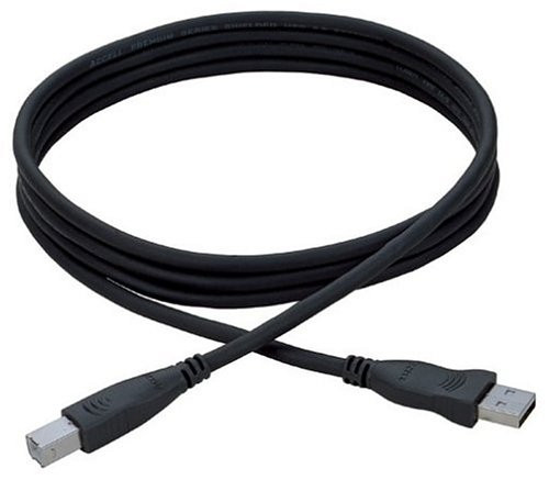 Accell USB-A to USB-B Cable - 6 Feet USB 2.0 -480 Mbps- Backwards Compatible