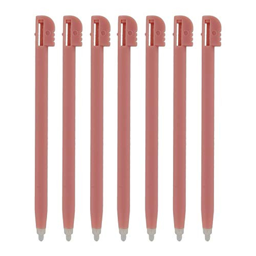 Assecure 7 x value pink plastic stylus slot In touch pen for Nintendo DS Lite.