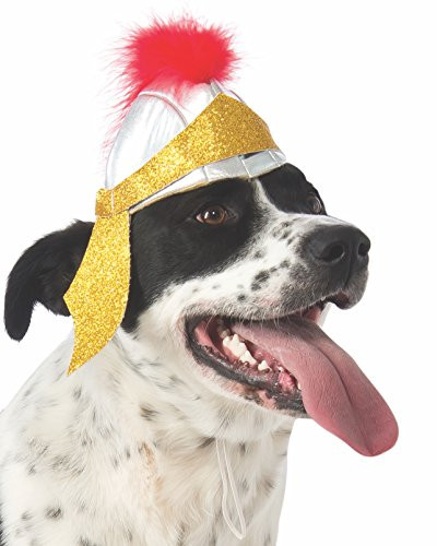 Rubie's Roman Helmet Dog Costume