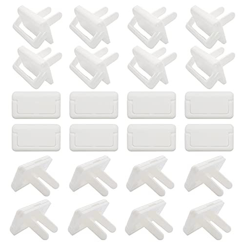 WeinaBingo Outlet Covers 24 Pack Baby Safety Wall Outlet Protectors with Hidden Pull Handle Child Proof Electrical Outlet Plug Covers Baby Proofing White Outlet Power Socket Covers 2 Prong WeinaBingo Outlet Covers 24 Pack Baby Safety Wall Outlet Protectors with Hidden Pull Handle Child Proof Electrical Outlet Plug Covers Baby Proofing White Outlet Power Socket Covers 2 Prong