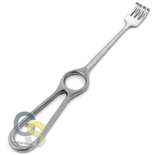 G.S VOLKMAN Retractor 4 Prong Sharp