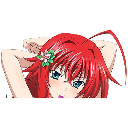 BLKUOPAR 5.1'' for Rias Gremory Anime Car Decal Peeker Car Sticker Scratch-Proof Laptop Refrigerator Car Stickers Windshield Bumper Vinyl Car Wrap -B-