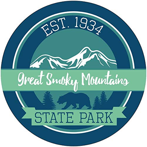 R and R Imports Great Smoky Mountains Gatlinburg Tennessee National Park Souvenir 4 Inch Round Decal Sticker R and R Imports Great Smoky Mountains Gatlinburg Tennessee National Park Souvenir 4 Inch Round Decal Sticker