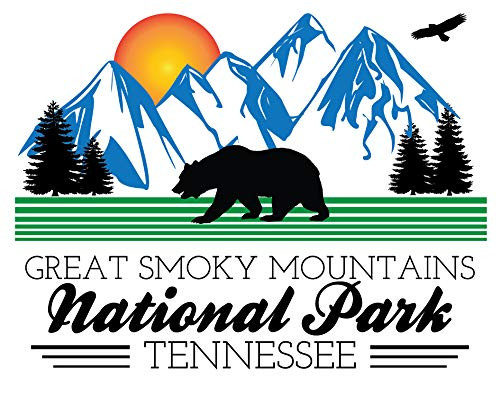 R and R Imports Great Smoky Mountains Gatlinburg Tennessee National Park Souvenir 5x6 Inch Sticker Decal R and R Imports Great Smoky Mountains Gatlinburg Tennessee National Park Souvenir 5x6 Inch Sticker Decal