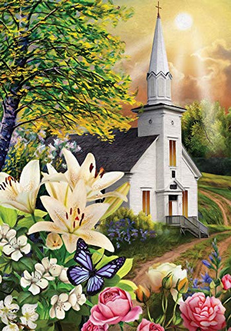 Briarwood Lane Spring Church Garden Flag Easter Religious Lilies 12.5" x 18"
