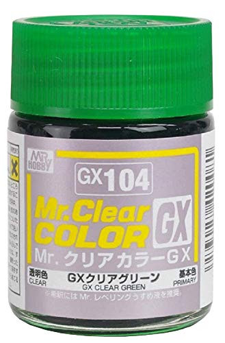 Mr. Hobby GX104 Clear Green 18ml GSI Mr. Color GX
