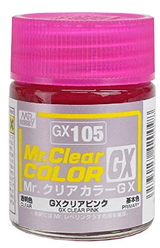 Mr. Hobby GX105 Clear Pink 18ml GSI Mr. Color GX