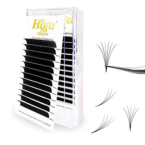 Volume Lash Extension 0.07 CC Curl Mix 15-20mm Easy Fan Volume Lashes Rapid Blooming Eyelash Extensions Self Fanning 2D-10D-20D0.03-0.05-0.07-0.10mm C-CC-D-DD Curl 8-25mm-0.07 CC Mix 15-20mm-